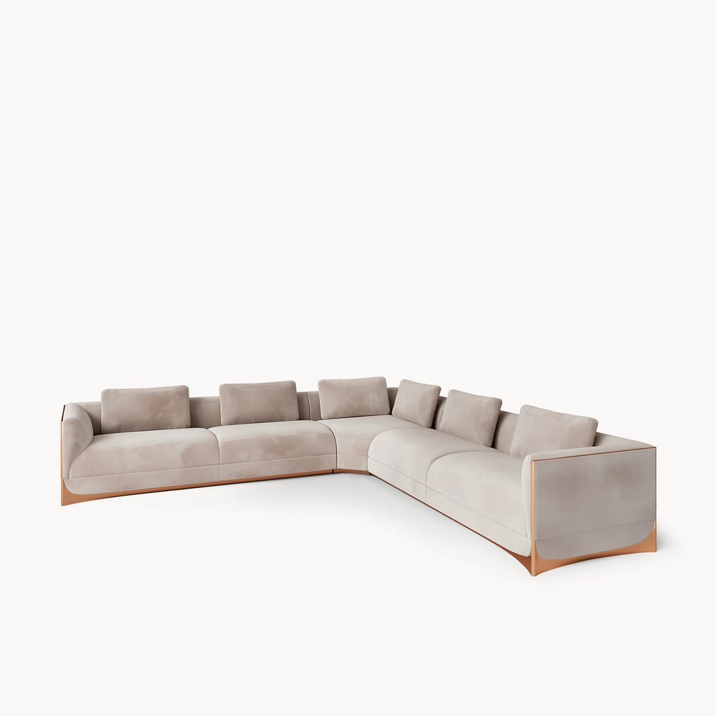 Smiling face sofa