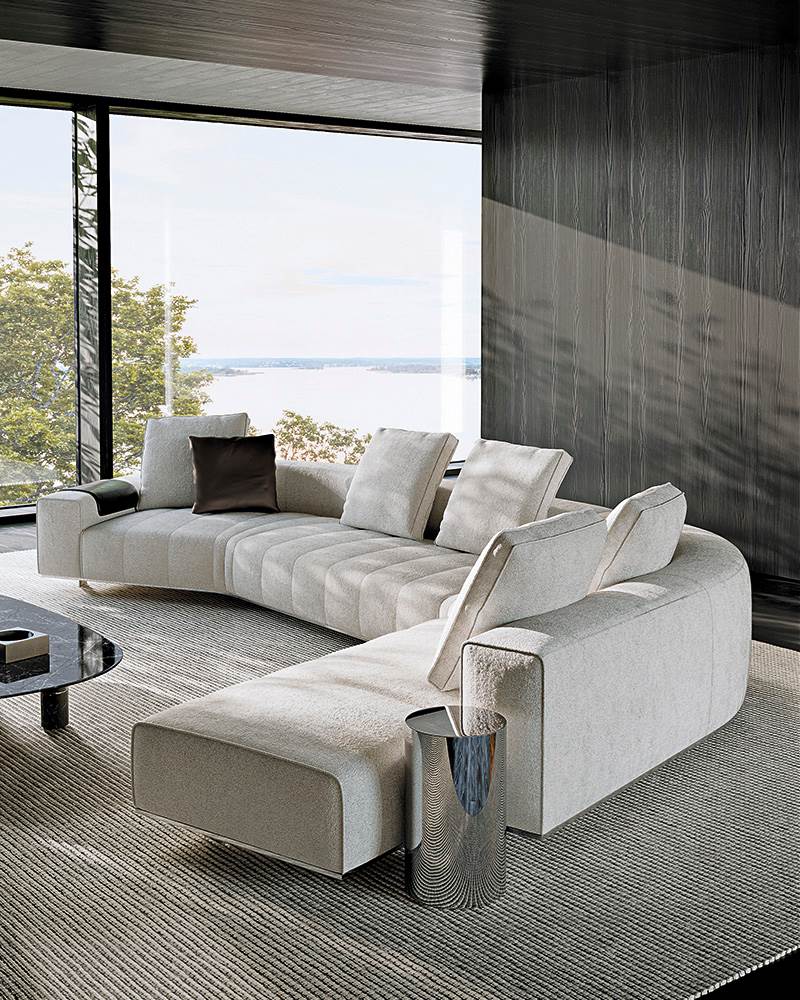 The Cove Curved Sectional Sofa