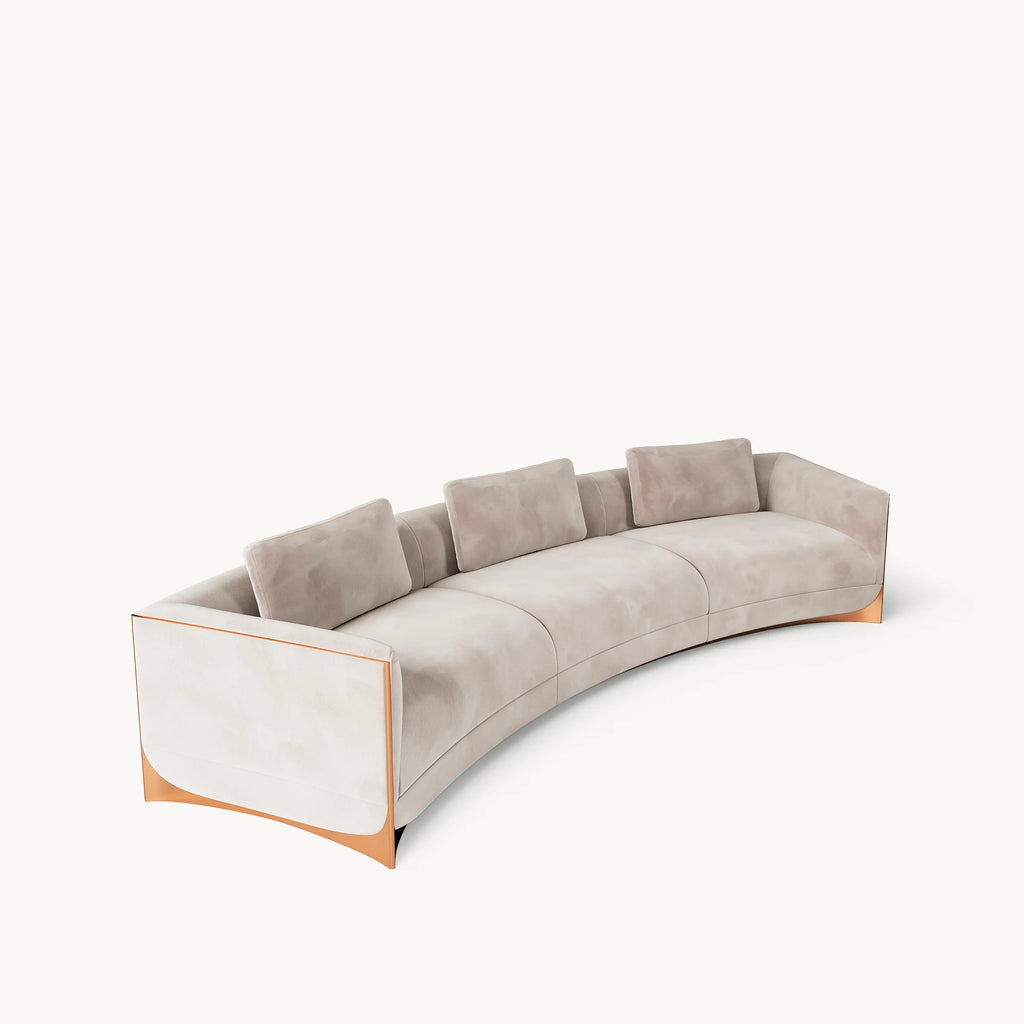 Smiling face sofa