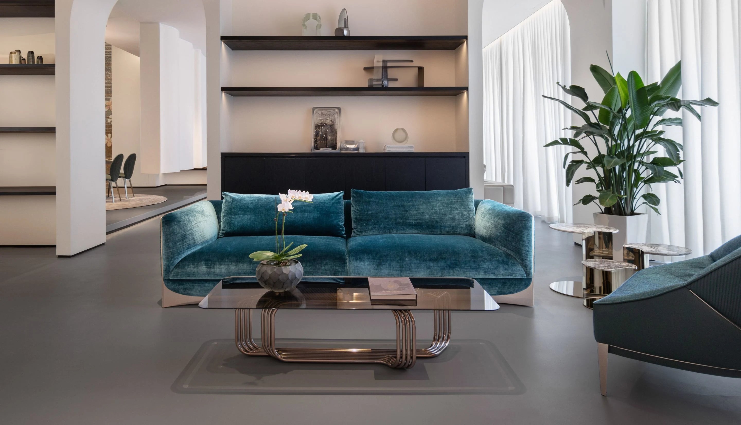 Smiling face sofa