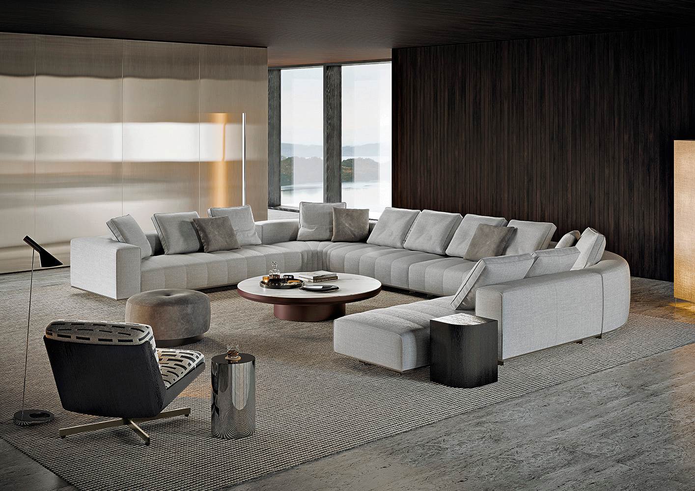 The Cove Curved Sectional Sofa