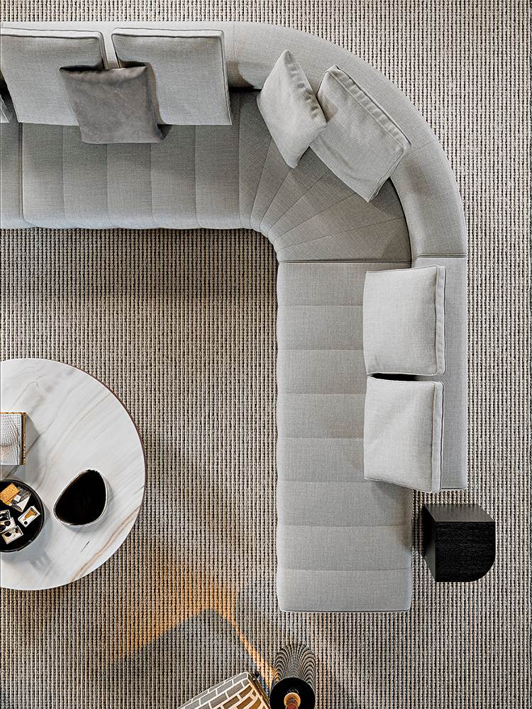 The Cove Curved Sectional Sofa