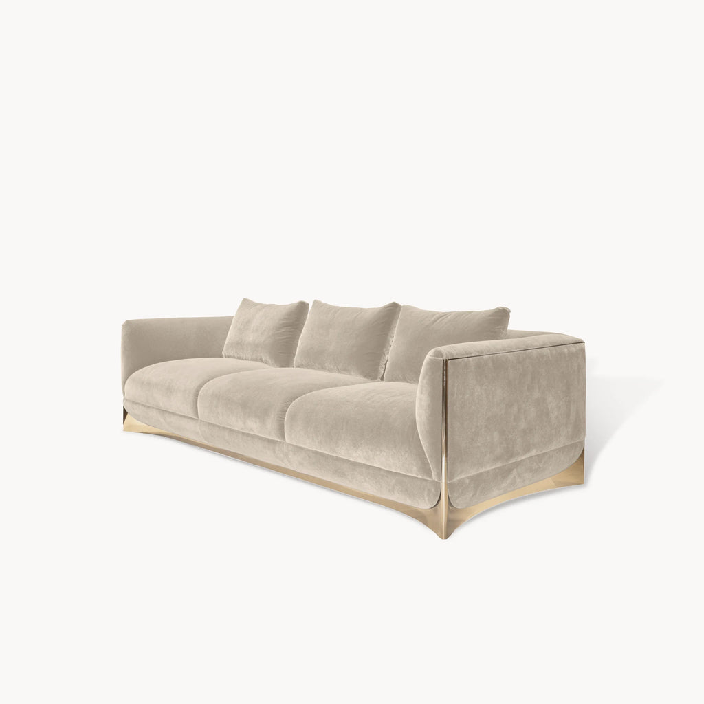 Smiling face sofa